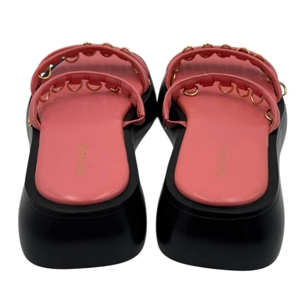 Free People Midas Touch Platform Sandals Size 10 - Picture 4 of 16
